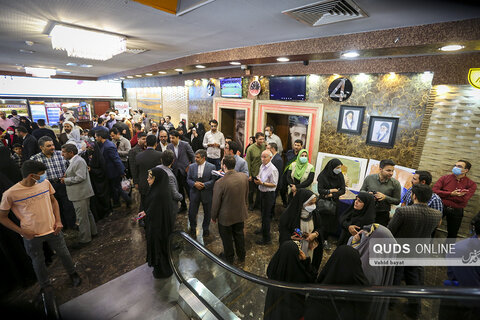 افتتاحیه اکران فیلم سینمایی " بدون قرار قبلی"  در سینما هویزه مشهد