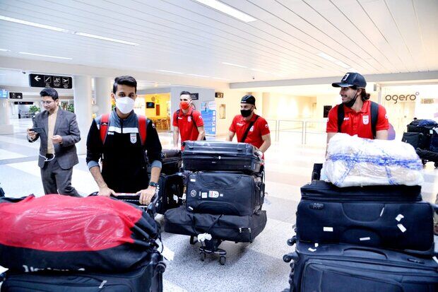 بازگشت کاروان تیم ملی فوتبال پس از اردوی ضعیف در قطر