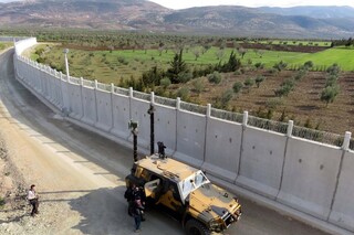 احداث دیوار مرزی بین ترکیه و ایران تقریبا تکمیل شده است