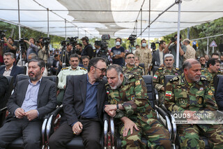 مراسم بازگشایی معابرلشکر ۷۷ ثامن الائمه ارتش مشهد