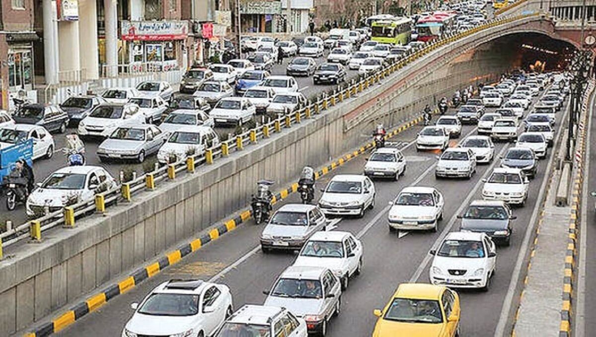 ترافیک نیمه سنگین در مسیرهای بزرگراهی پایتخت