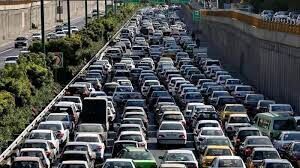 ترافیک سنگین در اغلب معابر پایتخت
