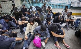 ۴۰ معتاد متجاهر در مشهد جمع آوری شدند