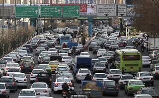 تهران اول هفته را با ترافیک آغاز کرد
