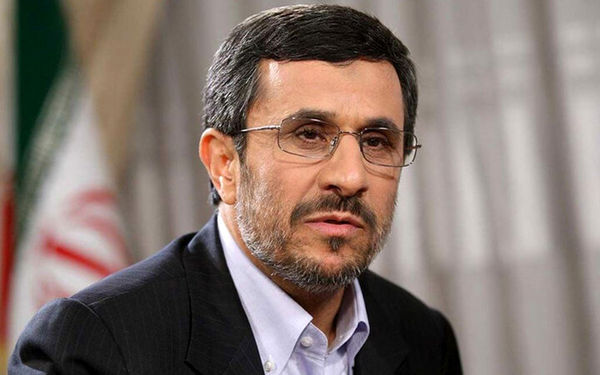 عکس| حضور احمدی‌نژاد در مراسم بزرگداشت شهید ابراهیم رئیسی
