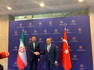 امیرعبداللهیان با وزیر امور خارجه ترکیه دیدار کرد