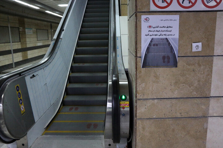 آسانسورها و پله‌برقی‌های مترو با استاندارد روز خریداری شد 