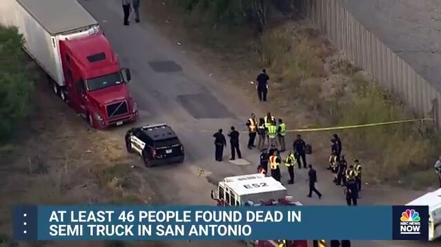 کشف ۴۶ جسد در کامیونی در آمریکا