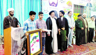 برگزاری یادواره شهید علوی‌نسب در امامزادگان درود