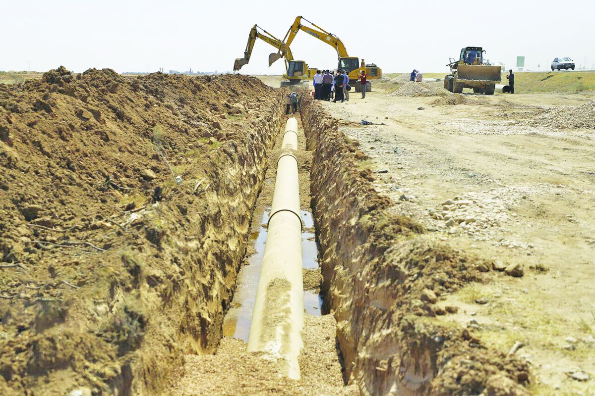 آب شرب شهر حمیدیه خوزستان به خط غدیر متصل شد