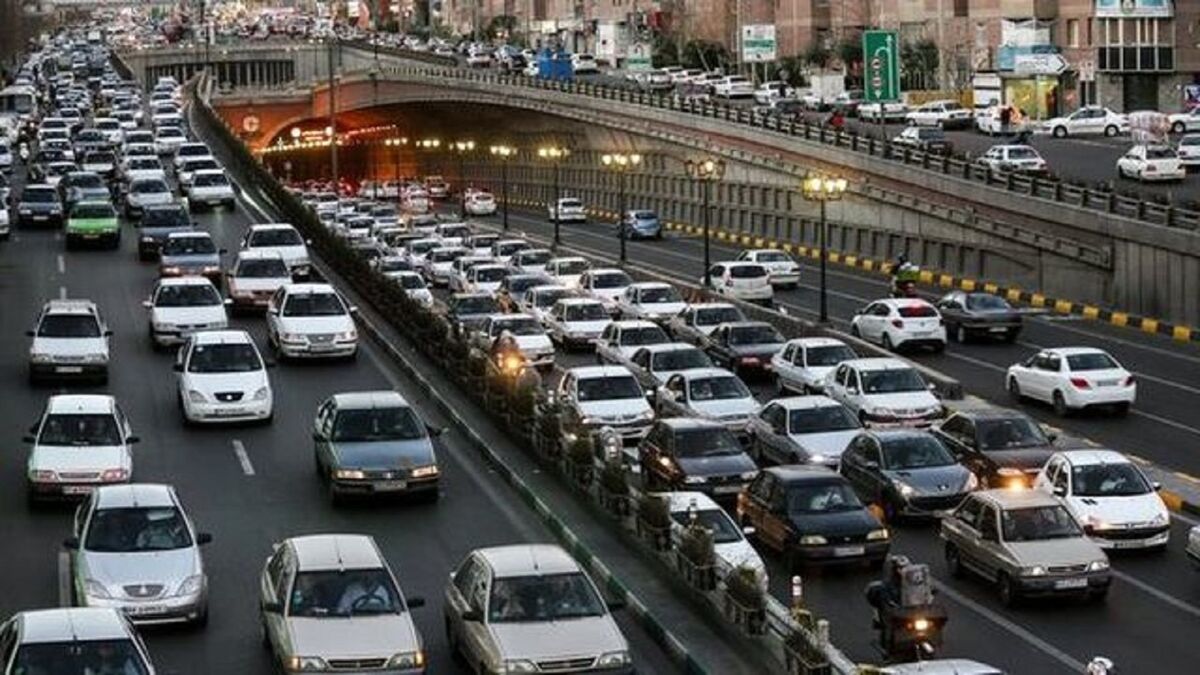 ترافیک سنگین در بزرگراه های پایتخت