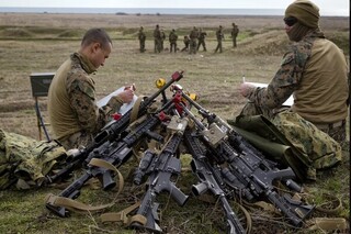 رزمایش مشترک آمریکا و رومانی در مرزهای اوکراین