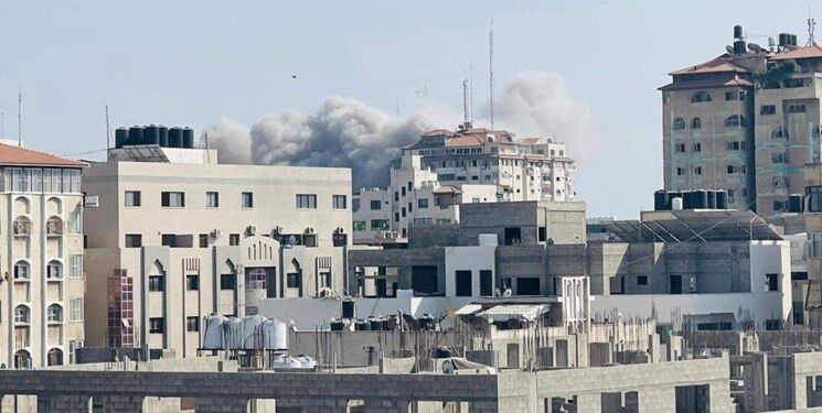 جنگنده‌های رژیم صهیونیستی به غزه حمله کردند