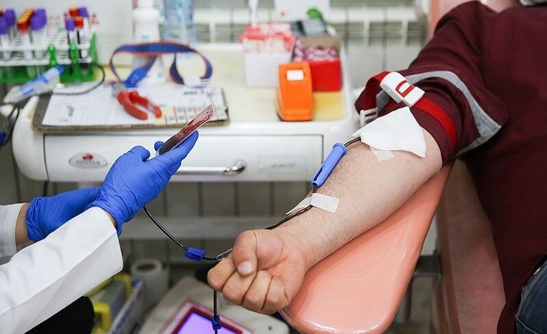 تمرین ایثار حسینی با اهدای خون