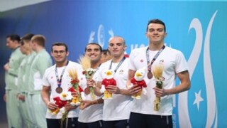 کسب نخستین مدال برنز شنای ایران در ماده ۴ در ۱۰۰ متر تیمی