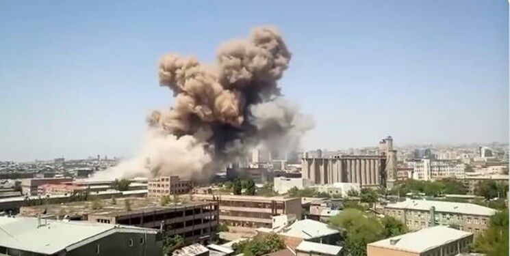 افزایش تلفات انفجار ایروان به ۶۶ نفر