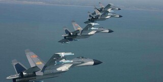 قدرت‌نمایی دوباره چین با ورود ۲۵ جنگنده به حریم هوایی تایوان