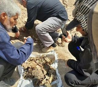 پیکر مطهر شهید در هنگام آماده‌سازی مواکب شلمچه کشف شد