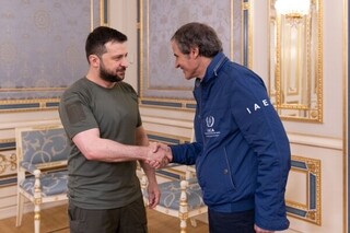 «رافائل گروسی» با رئیس جمهور اوکراین دیدار کرد
