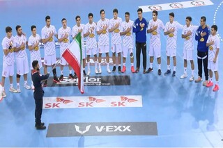 نایب قهرمانی پسران هندبالیست ایران در آسیا