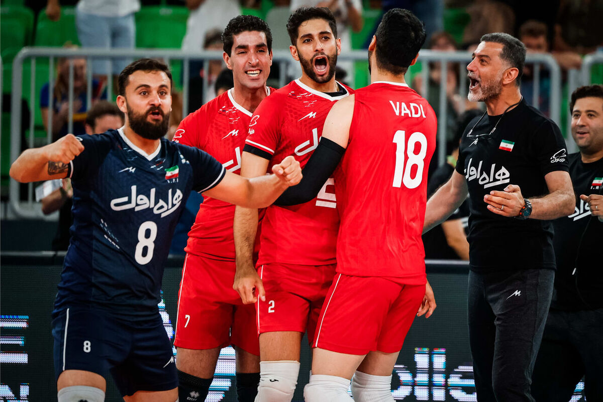 عبادی‌پور امتیازآورترین بازیکن والیبال ایران در نبرد با هلند