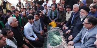 درود بر رئیسی که رفته منطقه به شدت صعب‌العبور+ عکس