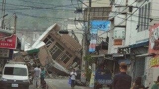 زمین‌لرزه‌ای شدید تایوان را لرزاند
