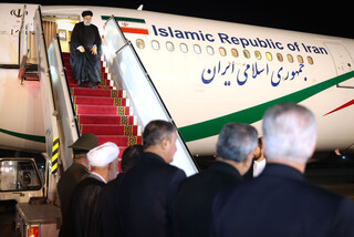 آیت‌الله رئیسی وارد فرودگاه مهرآباد تهران شد