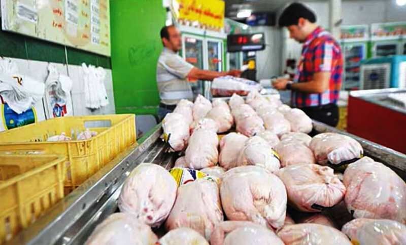 عرضه گسترده مرغ منجمد در بازار