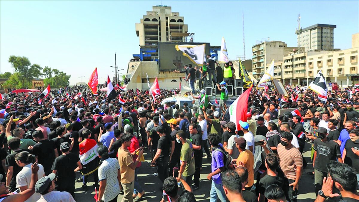 تداوم اعتراضات خیابانی در بغداد