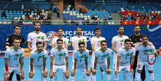 صعود تیم ملی فوتسال ایران به فینال آسیا