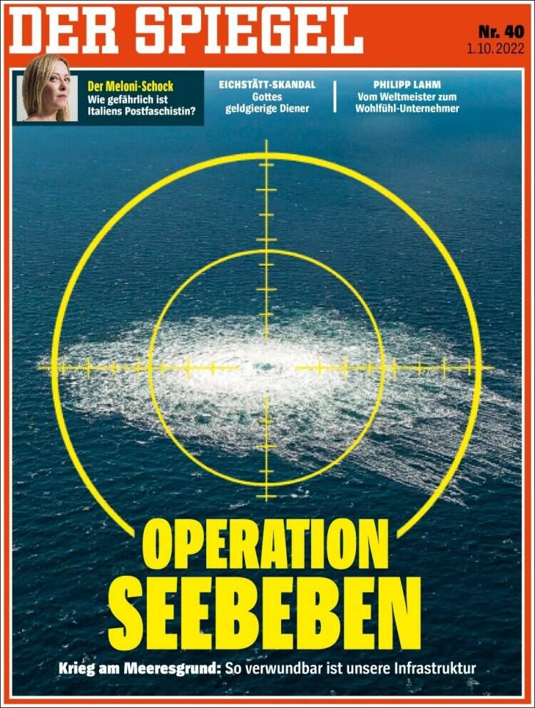 مروری بر مجلات جهان در هفتهای که گذشت/ از بحران انرژی در اروپا تا نظر آلمانها در مورد انفجار لوله انتقال گاز روسیه به این کشور