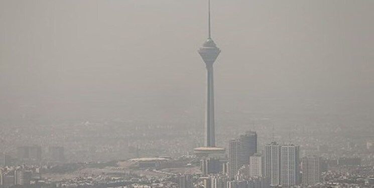 هوای تهران درمرز آلودگی
