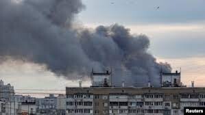 رسانه‌های اوکراینی مدعی شدند : حمله موشکی به نزدیکی دفتر زلنسکی در کی‌یف