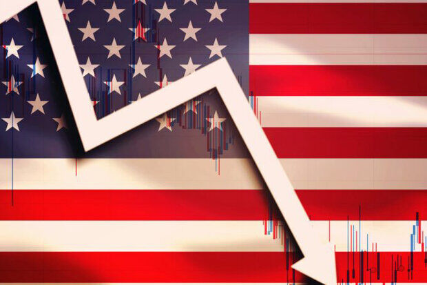 جی پی مرگان پیش بینی کرد: آمریکا در آستانه رکود اقتصادی 