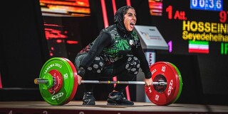 تاریخ‌سازی دختر وزنه‌بردار ایران در جهان