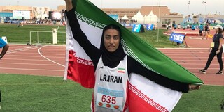قهرمانی دختر ایرانی در آسیا با رکوردشکنی/ عیدیان تاریخ‌ساز شد