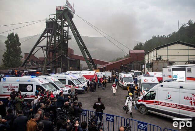 تعداد قربانیانِ انفجار معدن در ترکیه افزایش یافت