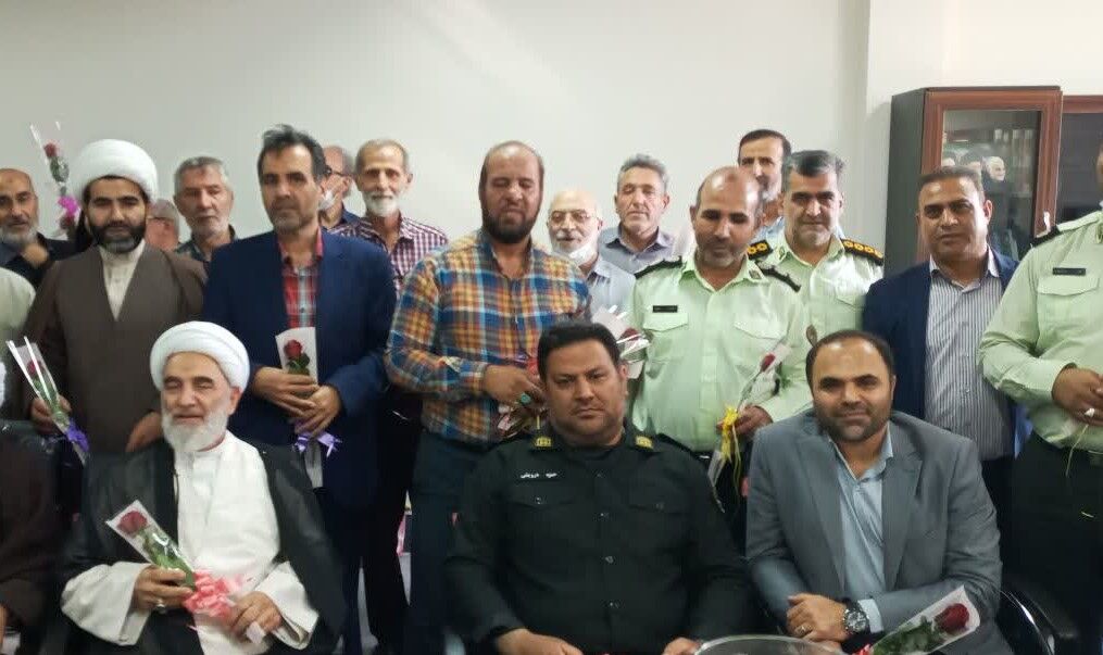 تقدیر اهالی مسجد از نیروی انتظامی