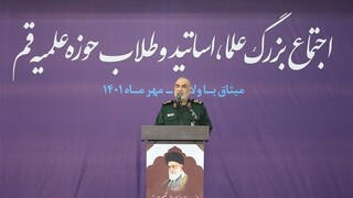 سردار سلامی: از دخالت در امور ایران دست بردارید / هر حرکتی علیه ملت ایران انجام دهید چند برابر ضربه می‌بینید