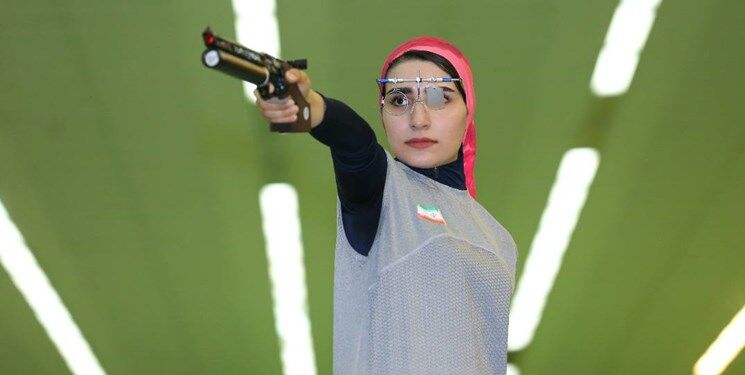 تیراندازی جهانی| افتخار آفرینی رستمیان و ثبت نخستین سهمیه المپیک کاروان ایران در پاریس