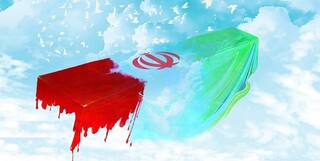 تشییع پیکر دو جانباز شهید در مشهد