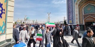 مردم مشهد جنایت تروریستی در حرم شاهچراغ شیراز و هتک حرمت این مکان مقدس را محکوم کردند