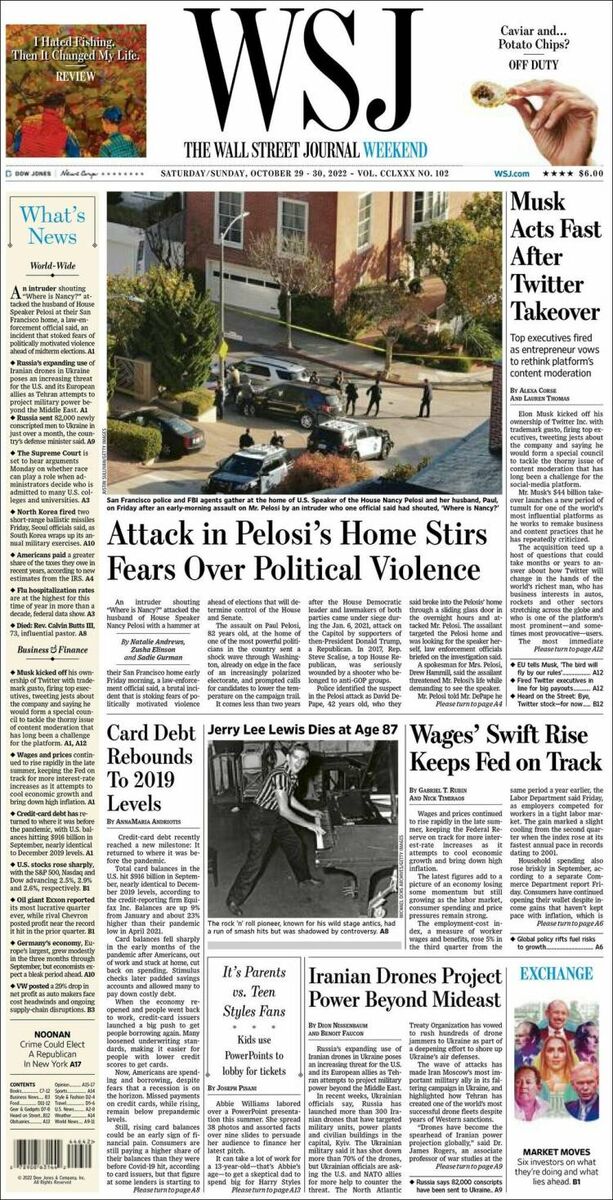 مروری بر مجلات و روزنامههای امروز جهان/ از نقشههای ترامپ تا ظهور سویه جدید اومیکرون