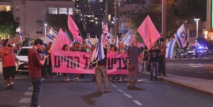 تظاهرات علیه نتانیاهو در آستانه انتخاباتی دیگر