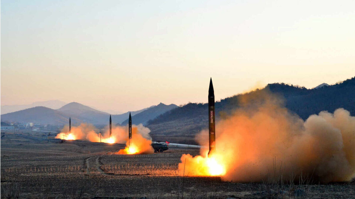 کره شمالی چندین موشک آزمایش کرد