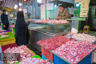 اعلام قیمت اقلام خوراکی در بازار اصفهان