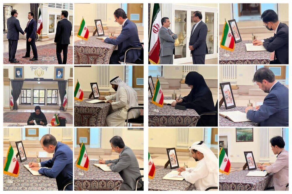 گشایش دفتر یادبود شهدای حادثه تروریستی شیراز در عمان