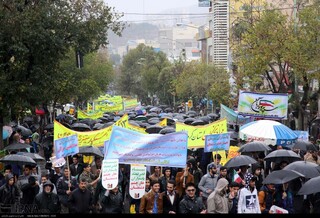 برگزاری باشکوه راهپیمایی ۱۳‌ آبان مخالفت ملت با استکبار را به دنیا نشان می‌دهد