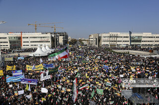 گزارش تصویری I راهپیمایی 13 آبان در مشهد